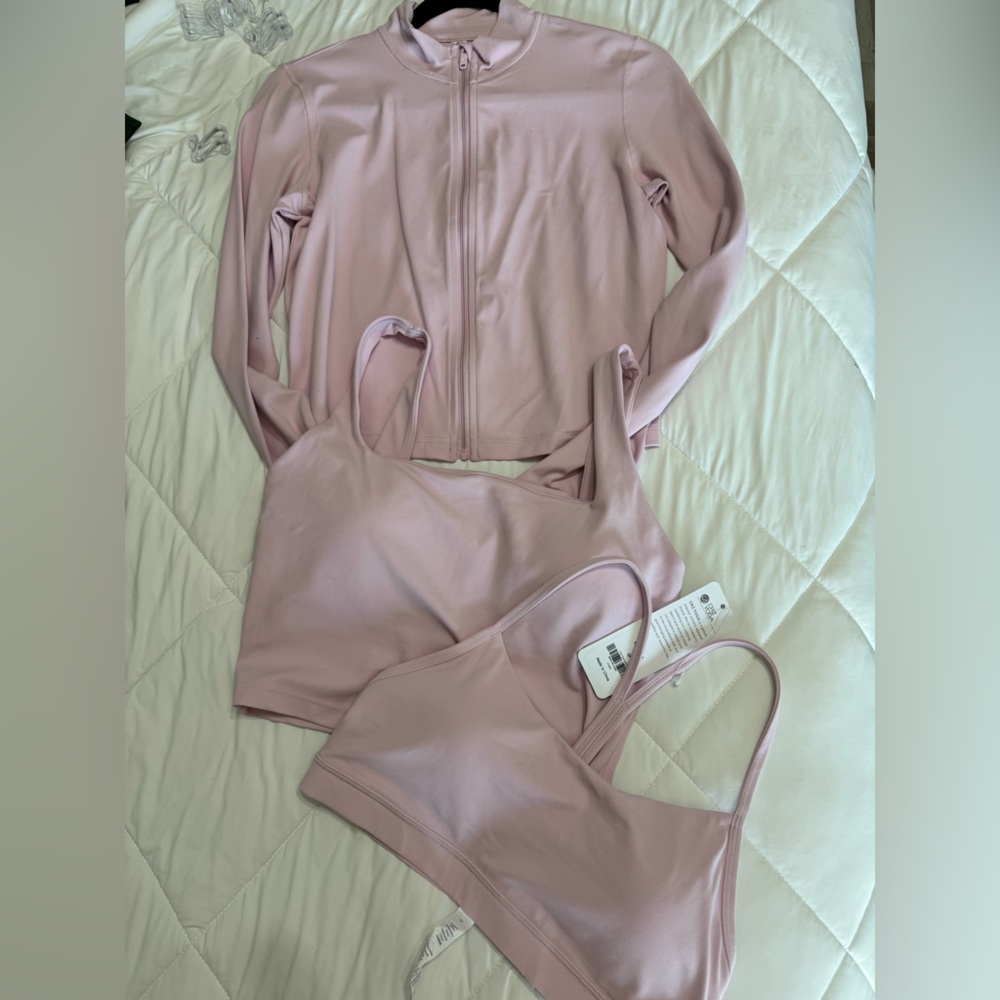 CRZ YOGA 3 piece set - jacket, top, sports bra